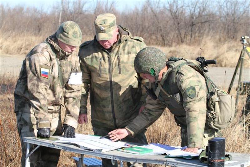 Под Хабаровском проведено тактическое учение с артиллеристами Восточного округа Росгвардии