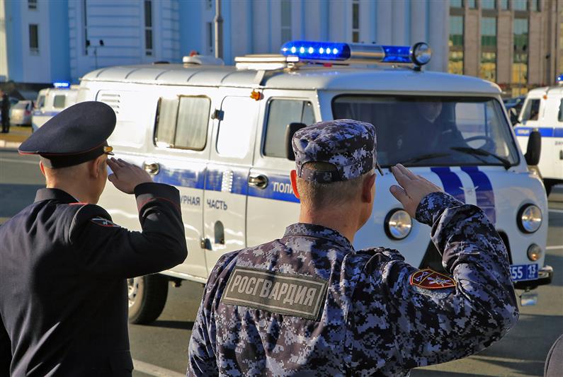 Росгвардейцам Мордовии вручены награды в рамках гарнизонного инструктажа правоохранителей в Саранске