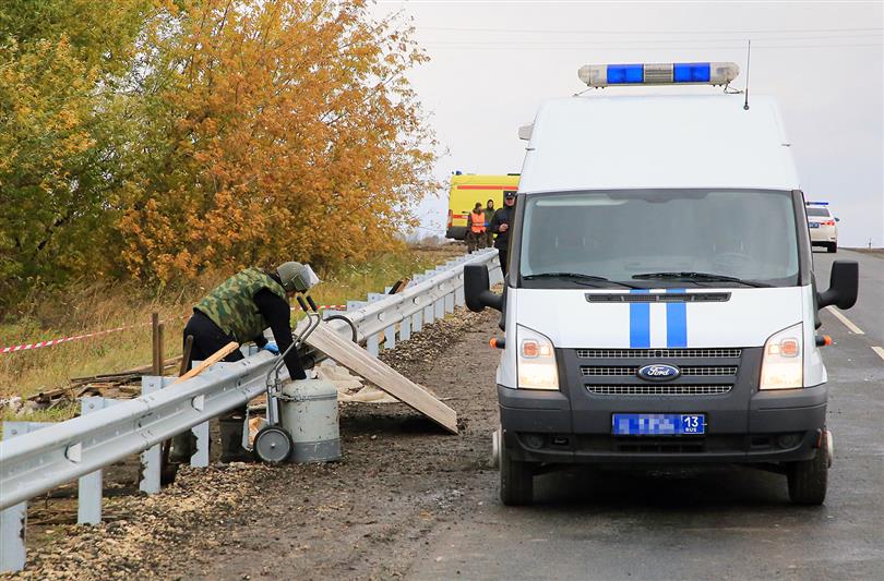 В Мордовии росгвардейцы совместно с полицейскими проверили сообщение об обнаружении взрывоопасных предметов