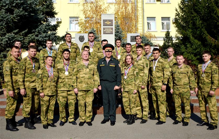 Учебный сбор спортивной команды при управлении Южного округа Росгвардии стартовал в Ростове-на-Дону (видео)