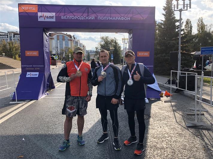 Белгородские росгвардейцы присоединились к полумарафону  Pulse October 2019