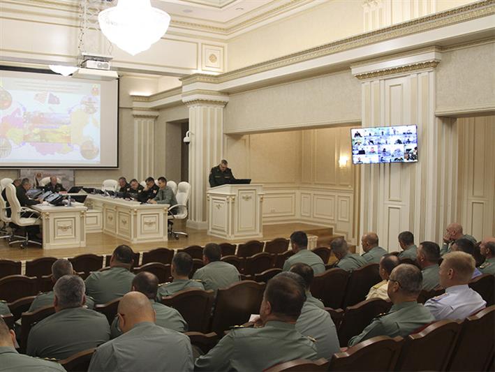 В Новосибирске прошёл военный совет Сибирского округа Росгвардии
