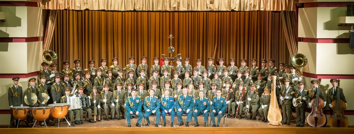 Образцово-показательному оркестру Росгвардии исполнилось 48 лет