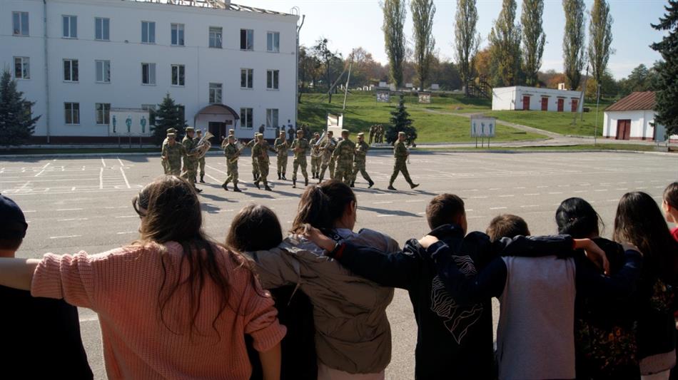 В Кабардино-Балкарии школьники посетили воинскую часть Росгвардии