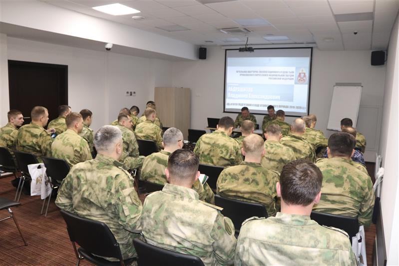 Учебно-методический сбор начальников квартирно-эксплуатационных и экологических служб Приволжского округа Росгвардии  состоялся  в Самаре