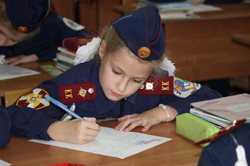 В Самарской области кадеты Росгвардии приняли участие в акции «С любовью, маме!»