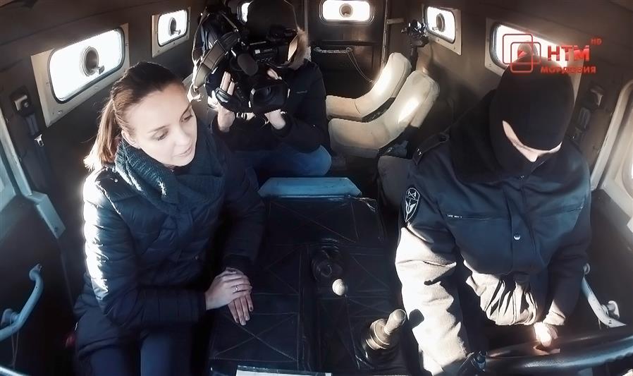 В Саранске росгвардейский «Тигр» стал героем телепрограммы (видео)