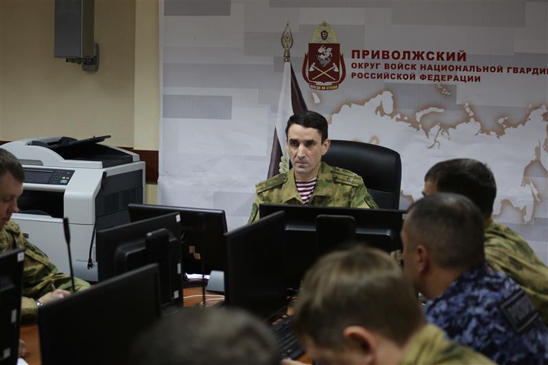 Учебно-методический сбор начальников инспекций пожарной безопасности Приволжского округа Росгвардии проведён в Нижнем Новгороде