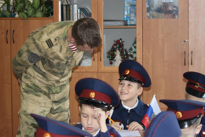 В Самарской области кадеты Росгвардии приняли участие в акции «С любовью, маме!»
