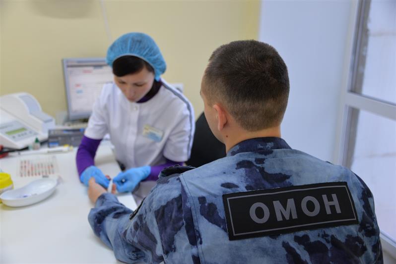 В Башкирии более 40 росгвардейцев стали донорами крови