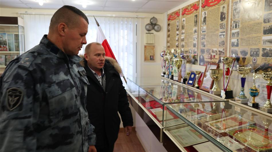 В Управлении Росгвардии по Томской области прошло торжественное открытие Комнаты истории 