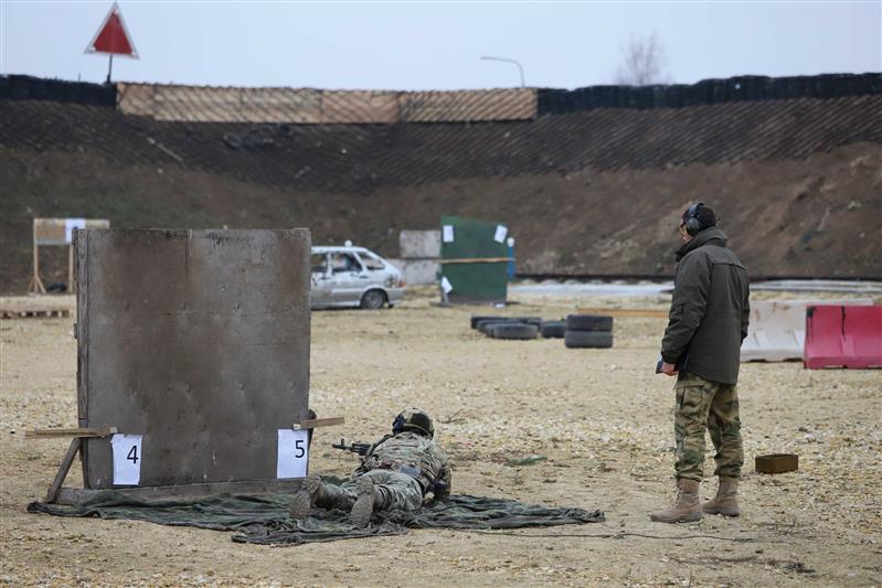 В учебно-тренировочном центре рязанского областного управления Росгвардии впервые прошли соревнования по тактико-циклической стрельбе