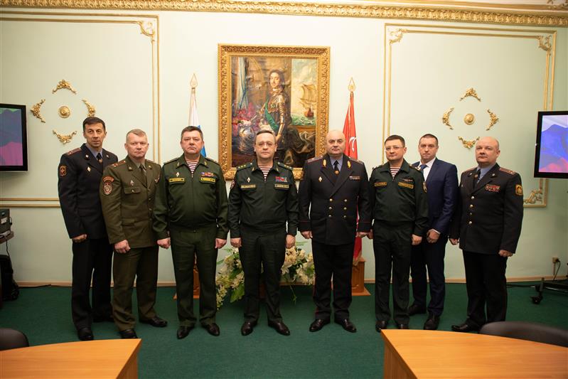Делегация внутренних войск Республики Беларусь посетила Северо-Западный округ Росгвардии с рабочим визитом
