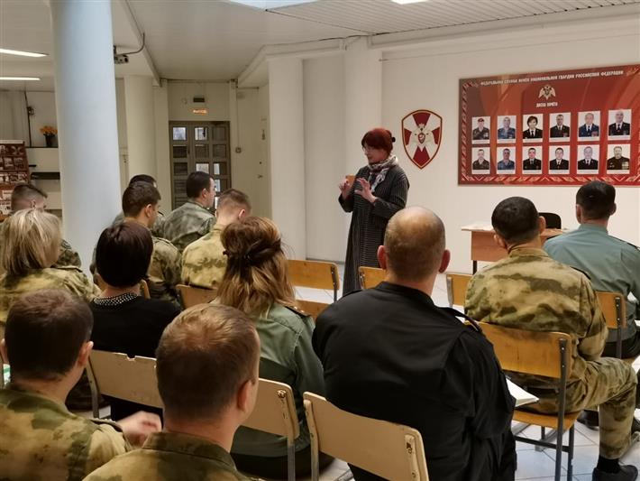 В Управлении Росгвардии по Республике Карелия состоялся «Литературный марафон о Комаровском»