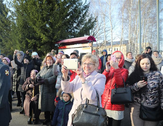 Более ста новобранцев богородской бригады Росгвардии присягнули на верность Отечеству (фото, видео)