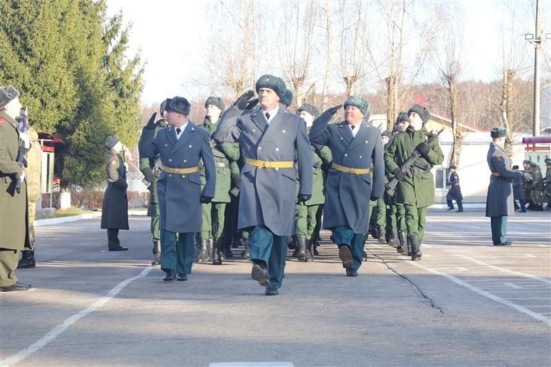 Более ста новобранцев богородской бригады Росгвардии присягнули на верность Отечеству (фото, видео)