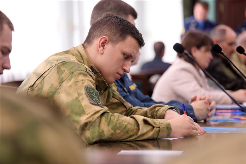 Сотрудники белгородского управления Росгвардии приняли участие в региональных образовательных Иоасафовских чтениях