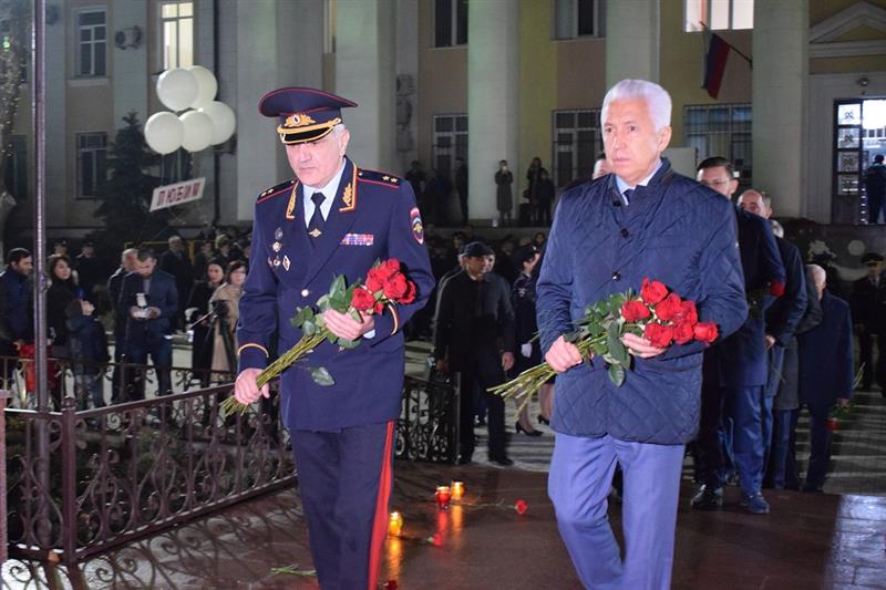В Северо-Кавказском округе Росгвардии прошли мероприятия, посвящённые Дню памяти павших правоохранителей