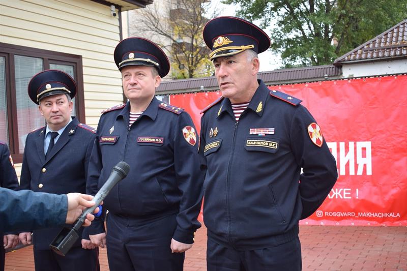 Новый зал для приема граждан открыт в центре лицензионно-разрешительной работы Росгвардии в Дагестане