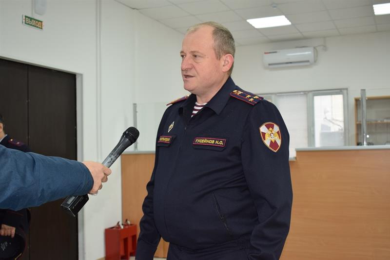 Новый зал для приема граждан открыт в центре лицензионно-разрешительной работы Росгвардии в Дагестане