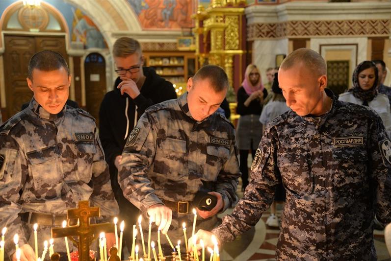 В Уральском округе Росгвардии прошли мероприятия, посвящённые Дню памяти погибших правоохранителей