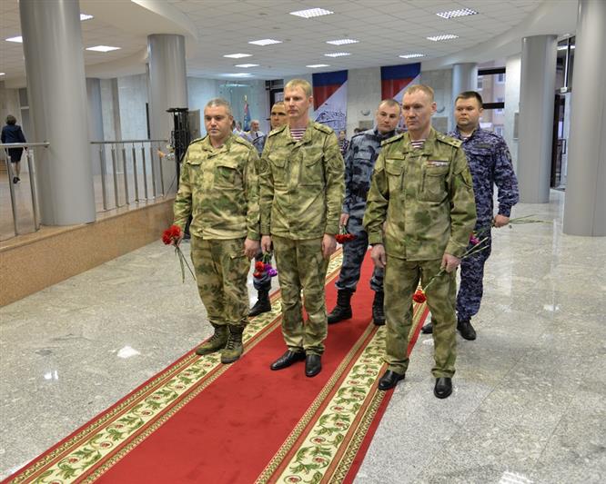 В Уральском округе Росгвардии прошли мероприятия, посвящённые Дню памяти погибших правоохранителей
