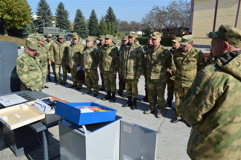 В Кабардино-Балкарии состоялись сборы специалистов по технической части и вооружению Северо-Кавказского округа Росгвардии