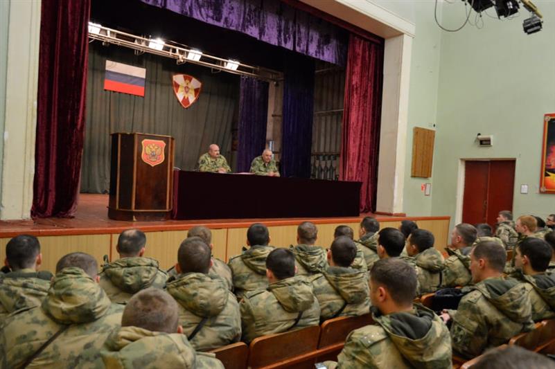 Завершился учебно-методический сбор специалистов тыла Северо-Кавказского округа Росгвардии