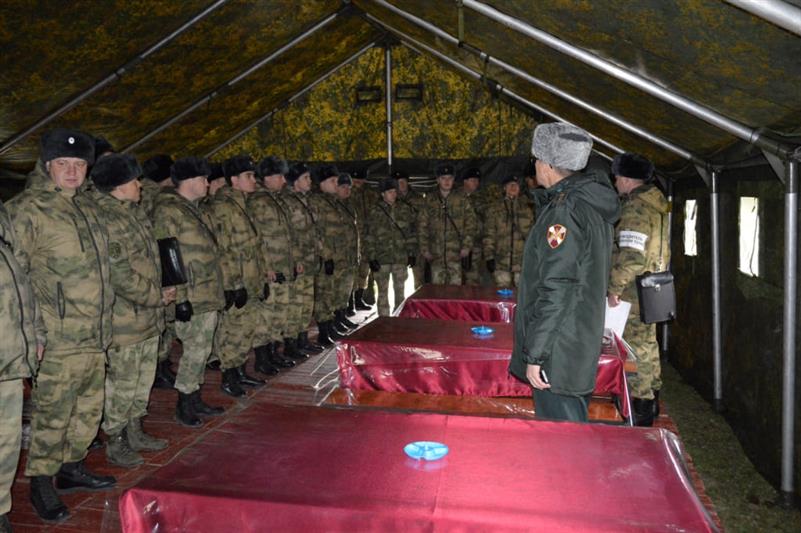 Завершился учебно-методический сбор специалистов тыла Северо-Кавказского округа Росгвардии