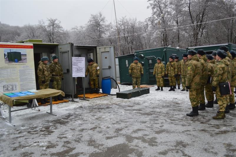 Завершился учебно-методический сбор специалистов тыла Северо-Кавказского округа Росгвардии
