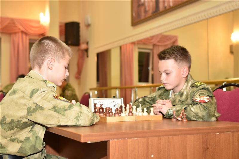 Определились лучшие шахматисты Московского президентского кадетского училища им. М.А. Шолохова 