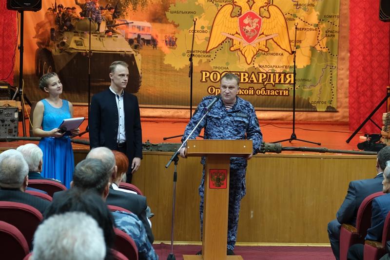 В Орле отметили 100-летие со дня образования воинской части, на базе которой располагается областное управление Росгвардии