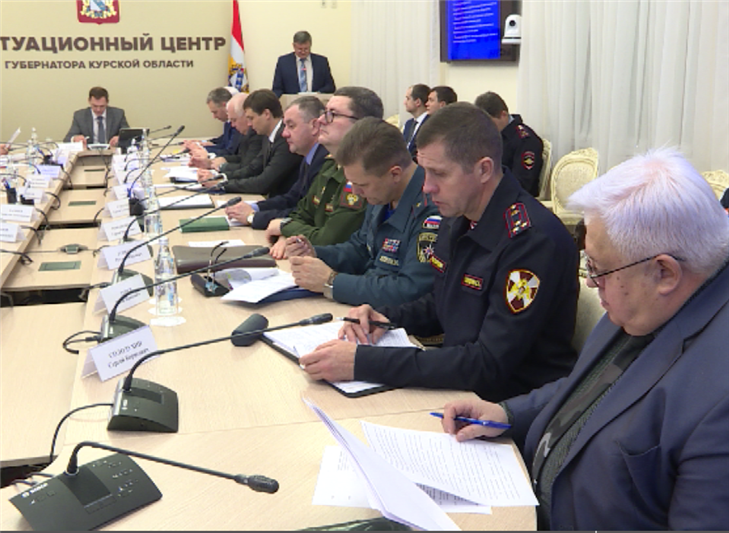Представители Росгвардии приняли участие в заседании Координационного совещания по обеспечению правопорядка в Курской области