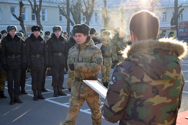 В казанском специальном моторизованном полку Росгвардии прошли мероприятия всероссийской акции «В память о военной службе»