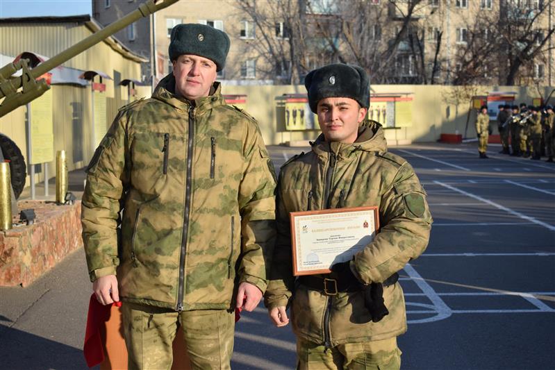 В казанском специальном моторизованном полку Росгвардии прошли мероприятия всероссийской акции «В память о военной службе»