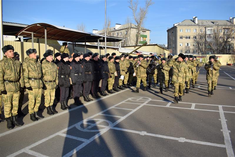 В казанском специальном моторизованном полку Росгвардии прошли мероприятия всероссийской акции «В память о военной службе»