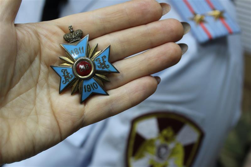 Результатами своего исследования о графе Комаровском поделился с росгвардейцами вологодский историк