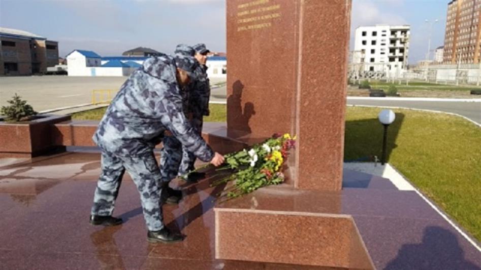 В Северо-Кавказском округе Росгвардии прошли мероприятия, посвящённые Дню памяти павших правоохранителей