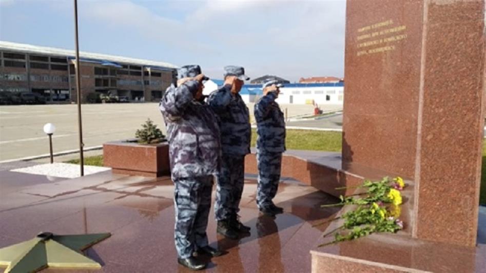 В Северо-Кавказском округе Росгвардии прошли мероприятия, посвящённые Дню памяти павших правоохранителей