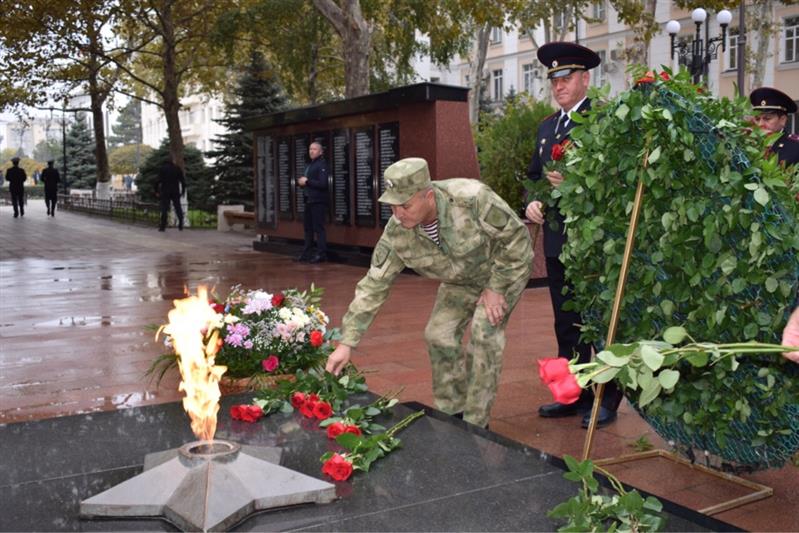 Росгвардейцы Дагестана приняли участие в праздновании Дня сотрудников органов внутренних дел