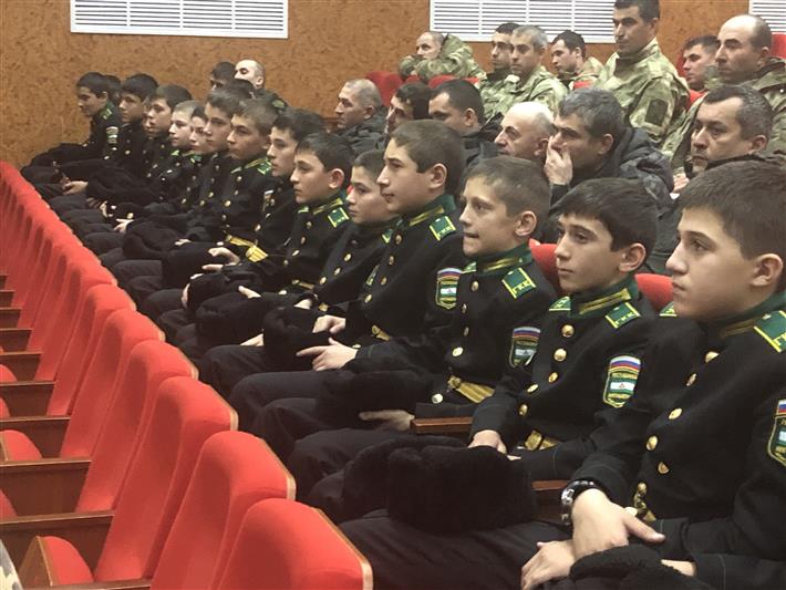 Ансамбль песни и пляски Северо-Кавказского округа Росгвардии выступил в назрановском полку 