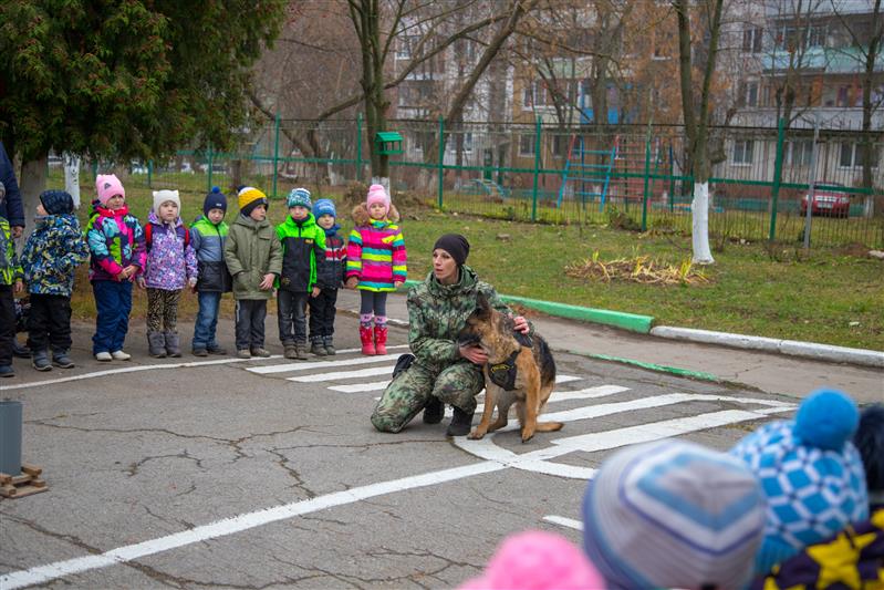Более ста тульских дошколят побывали на уроке безопасности с Росгвардией