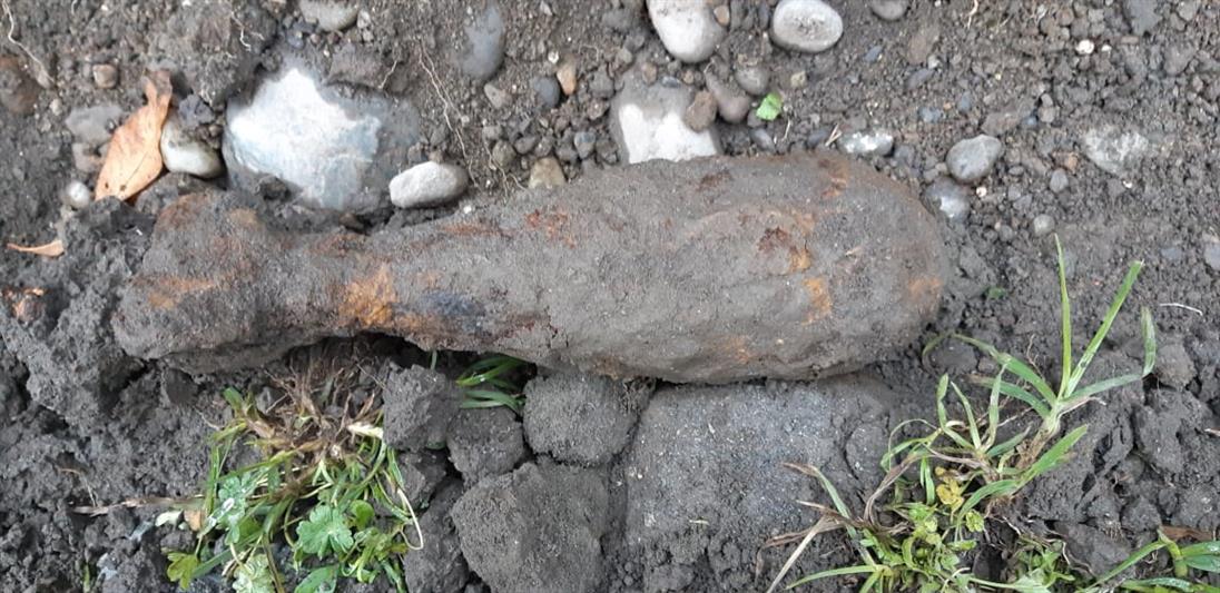 В Северной Осетии сотрудники ОМОН обследовали и уничтожили боеприпас времен Великой Отечественной войны