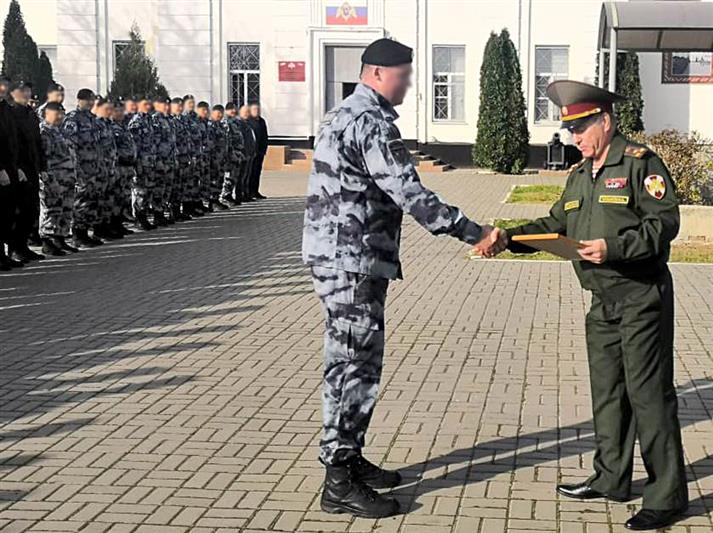 Таганрогский ОМОН отметил свое 26-летие 
