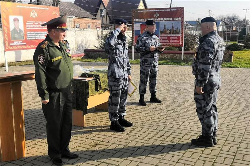 Таганрогский ОМОН отметил свое 26-летие 