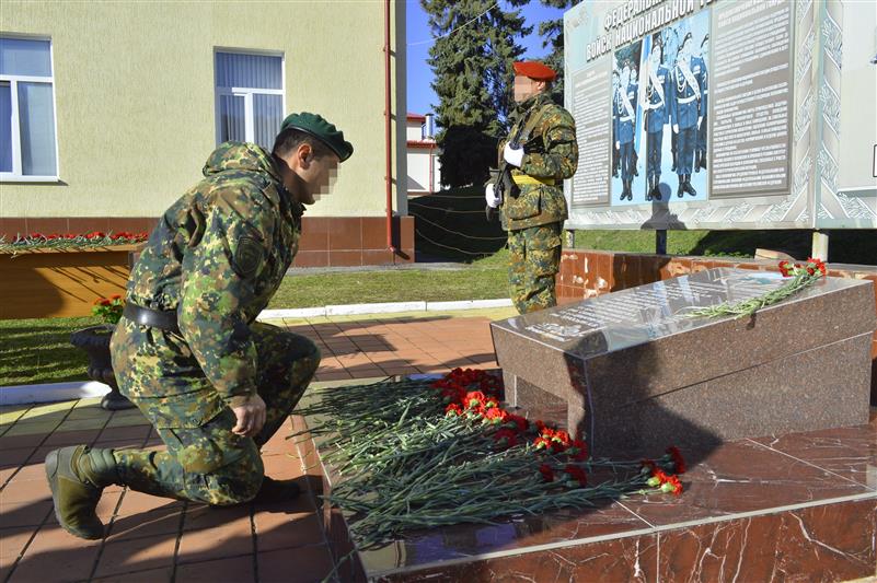 В Кабардино-Балкарии отметили 25-летие разведроты воинской части Росгвардии