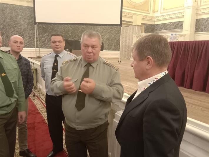 Представители Росгвардии приняли участие в пленарном заседании ассоциации «Духовое общество» имени Валерия Халилова