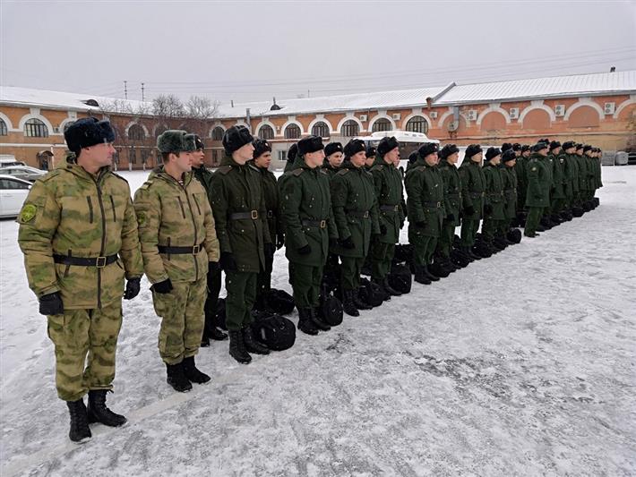 В казанском специальном моторизованном полку Росгвардии прошли мероприятия всероссийской акции «В память о военной службе»
