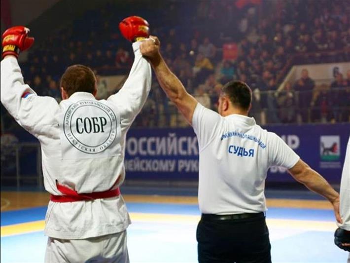 Спортсмены из Росгвардии одержали победу на всероссийском турнире по армейскому рукопашному бою