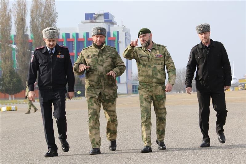 Начальник Управления Росгвардии по Чеченской Республике проверил систему безопасности аэропорта «Грозный»